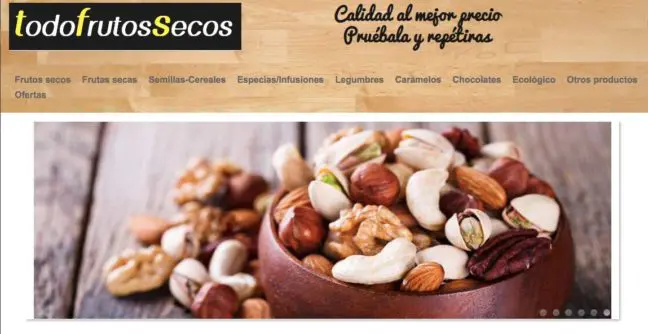 Frutos secos mejor precio