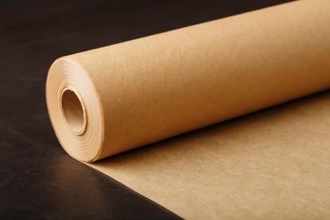 Bobinas de papel kraft de regalo 31x1.000. Papel compostable