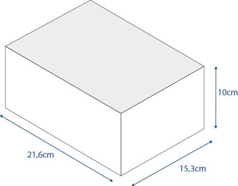 Cajas para ecommerce 21,6x10x15,3