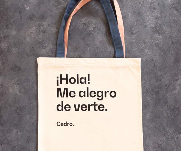 Bolsas de tela impresas para congresos y convenciones